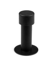 Dörrstopp Rostfri Svart Golv 75 mm Habo